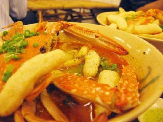 Banh Canh Ghe Muoi Ot Xanh